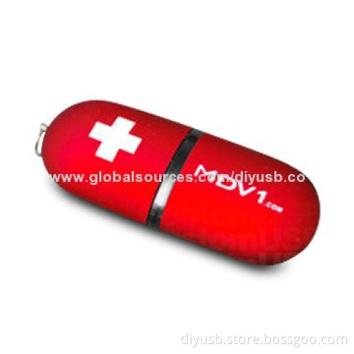 USB Flash Drive with 64MB to 32GB Capacity, Available in Various Colors and 10-year Data Retention